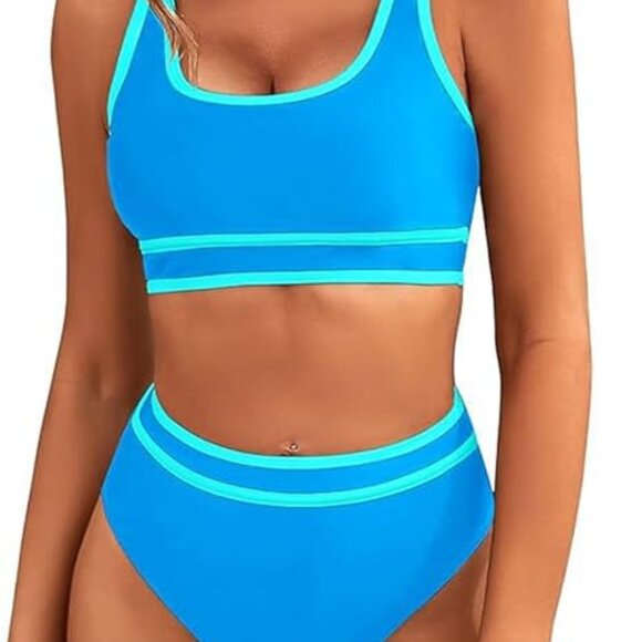 *NEW* BMJL Blue Bikini (M) - Picture 1 of 5